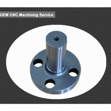 OEM cnc machined steel flange precision shafts,Customized service